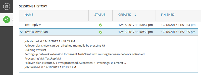 failover plan veeam что это